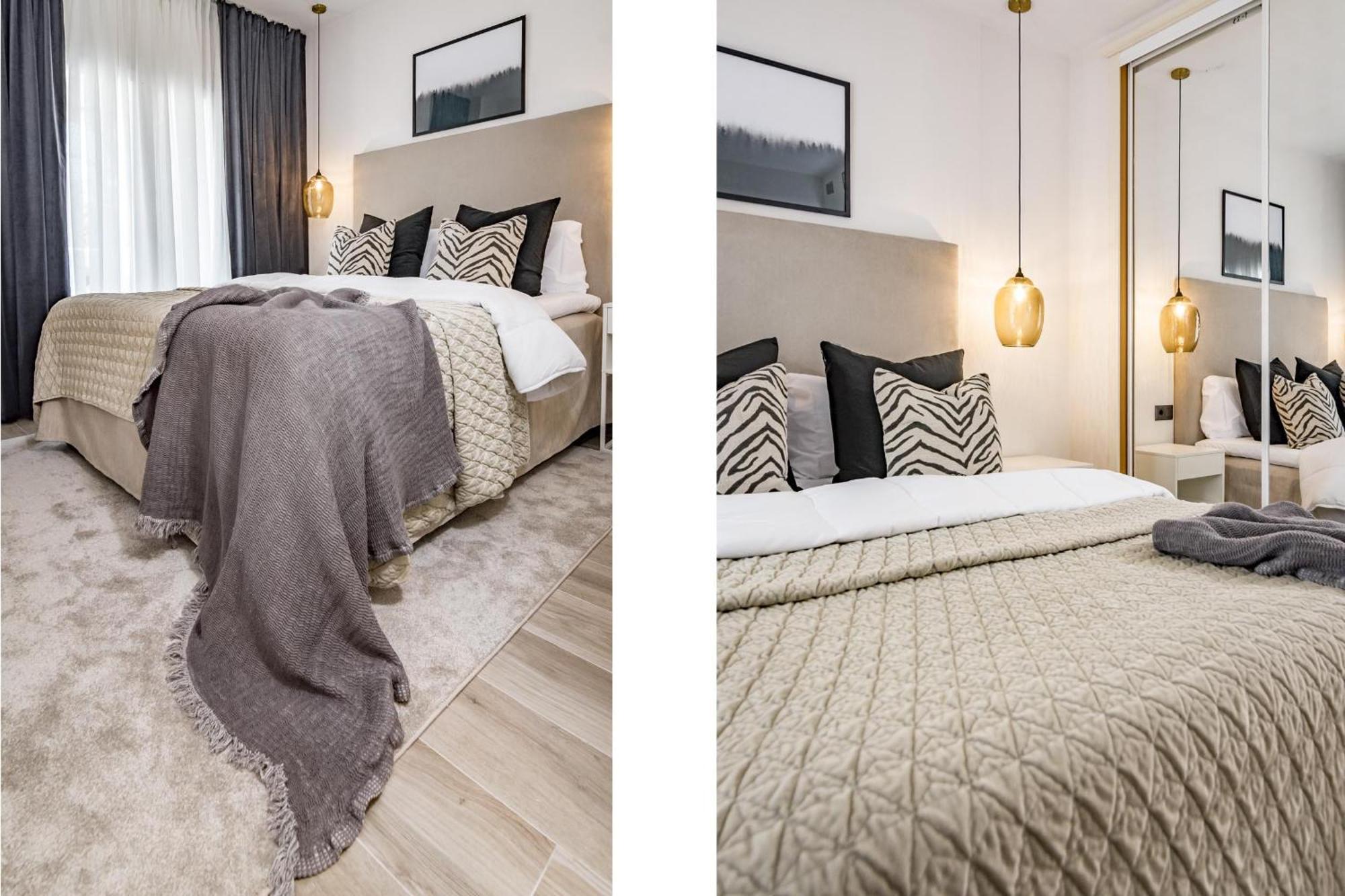 Pr - Stunning Flat Front Line Beach Puerto Banus Marbella Eksteriør bilde